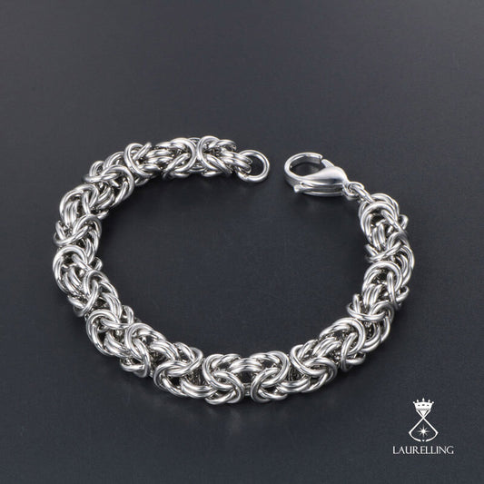 Woven Titanium Steel Cool Punk Bracelet