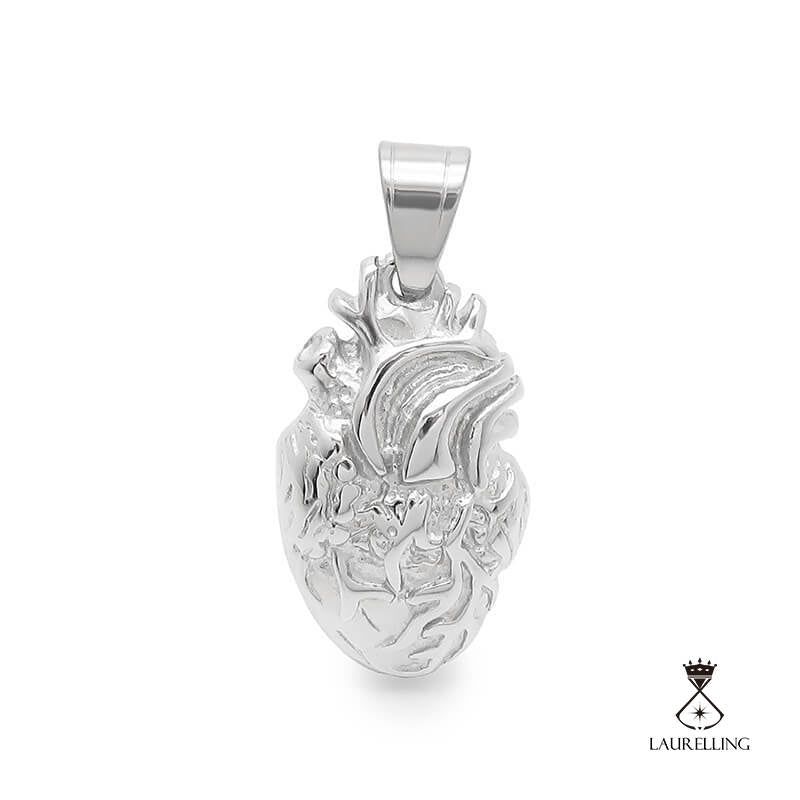 Creative Human Heart Organ Pendant Necklace