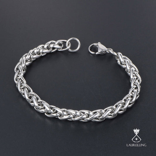 Keel Titanium Steel Simple Bracelet