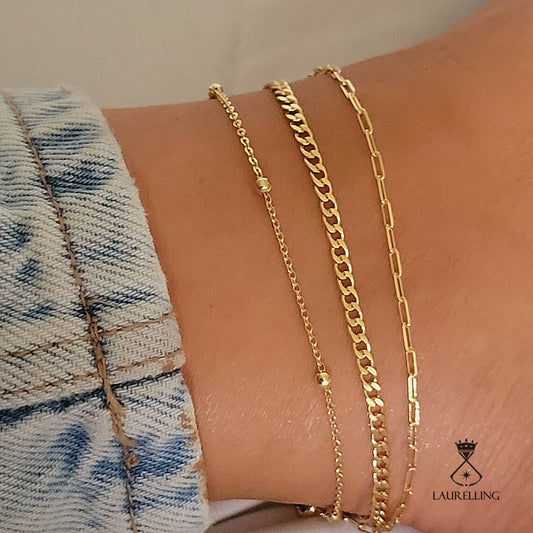 Bohemian Multilayer Metal Chain Anklet