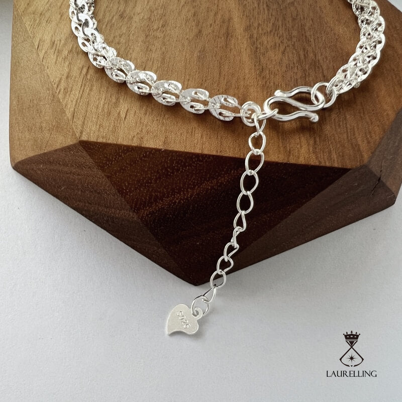 S925 Sterling Silver Star Love Bracelet