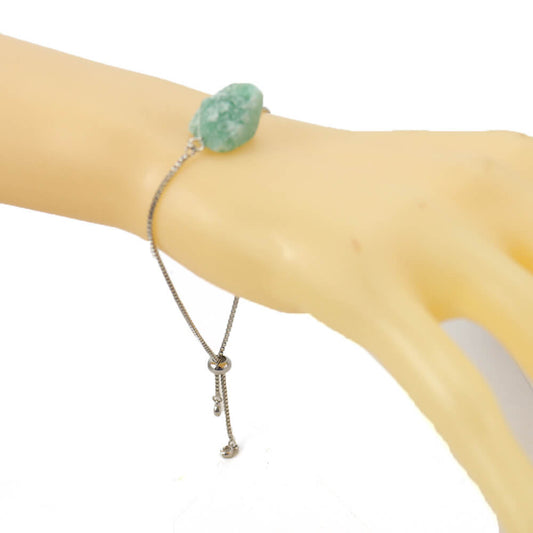 Single Stone Simple Adjustable Bracelet