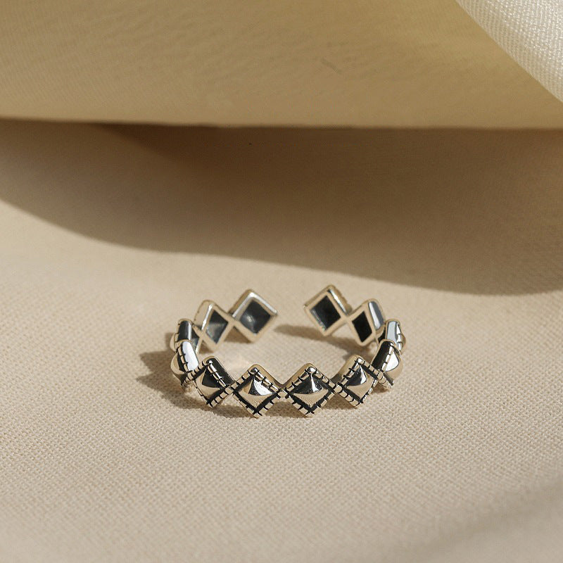 S925 Silver Diamond Ring for Women