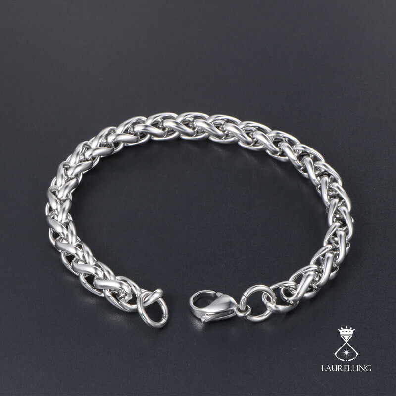 Keel Titanium Steel Simple Bracelet