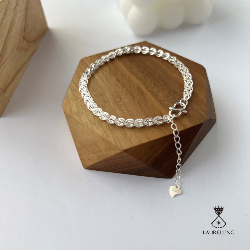 S925 Sterling Silver Star Love Bracelet