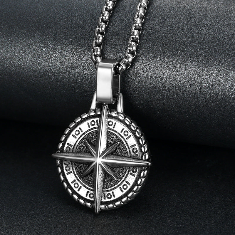 Voyager Cross Pendant Necklace
