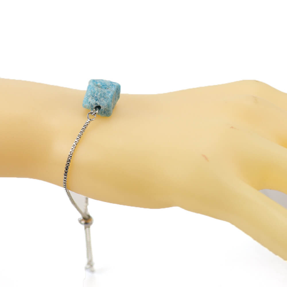 Single Stone Simple Adjustable Bracelet