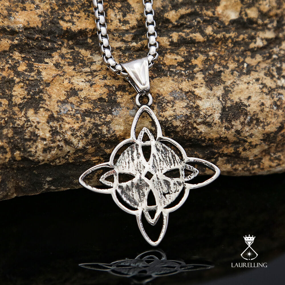 Viking Celtic Knot Pendant Titanium Steel Necklace