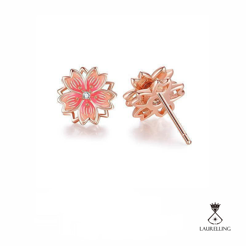 Fashion Sweet Peach Stud Earrings